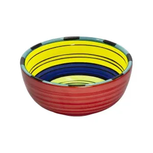 Puebla Stripes Soup Bowls toilet seat cover, slow close seat