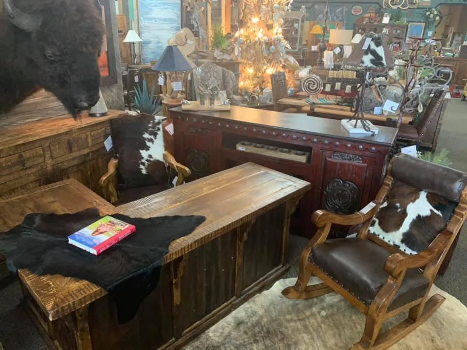 Pueblo Rustic Corner L-Desk