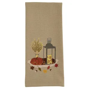 Pumpkin & Lantern Dishtowel blender, kitchen appliance