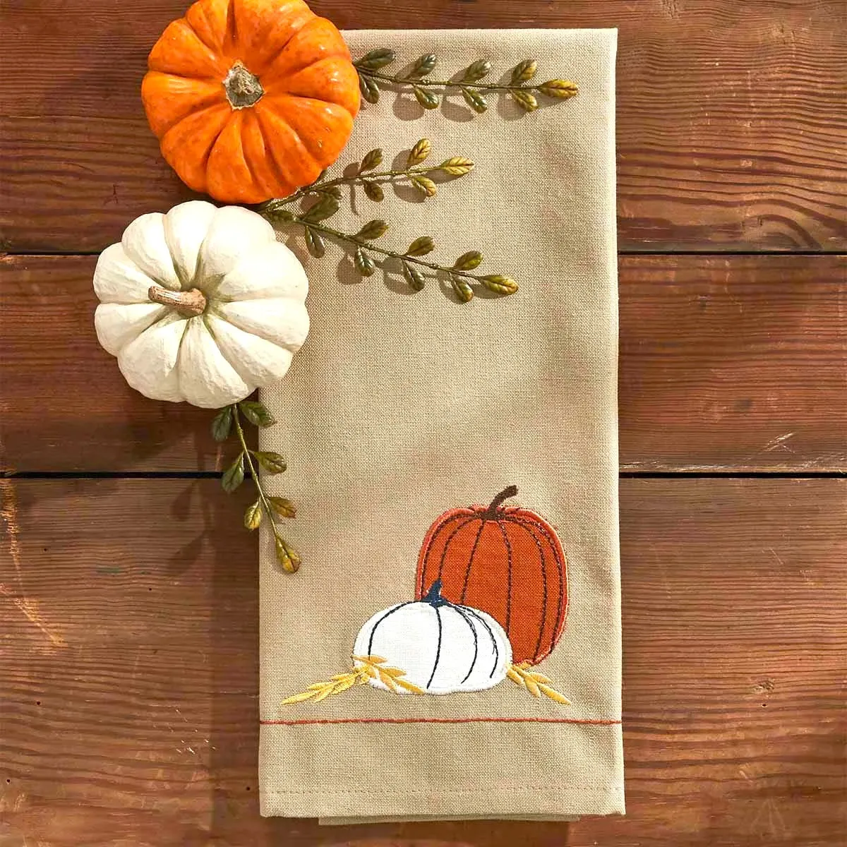 Pumpkin Patch Dishtowel blender, kitchen appliance