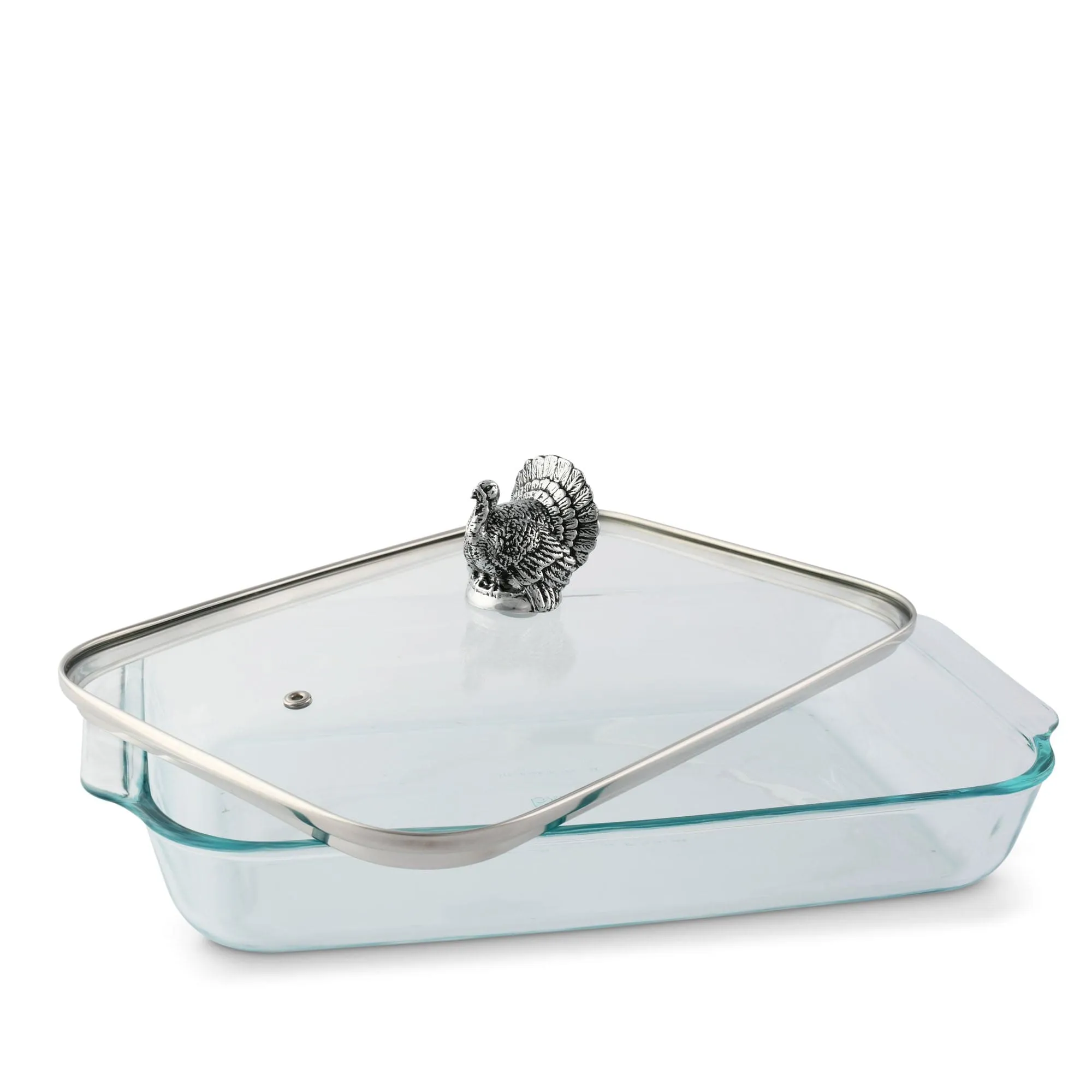 Pyrex Baking Dish w/ Turkey Lid Handle