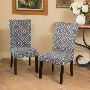 Quality Crafted Fabric Dining Chair (Set of 2) - NH792003 dining table set, 6-piece dining set