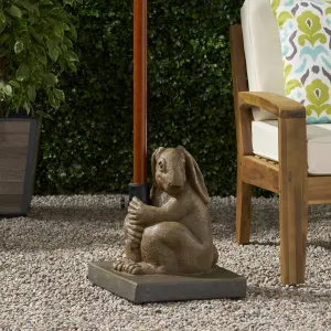 Rabbit Umbrella Base - NH073213 cowhide rug, luxury rug