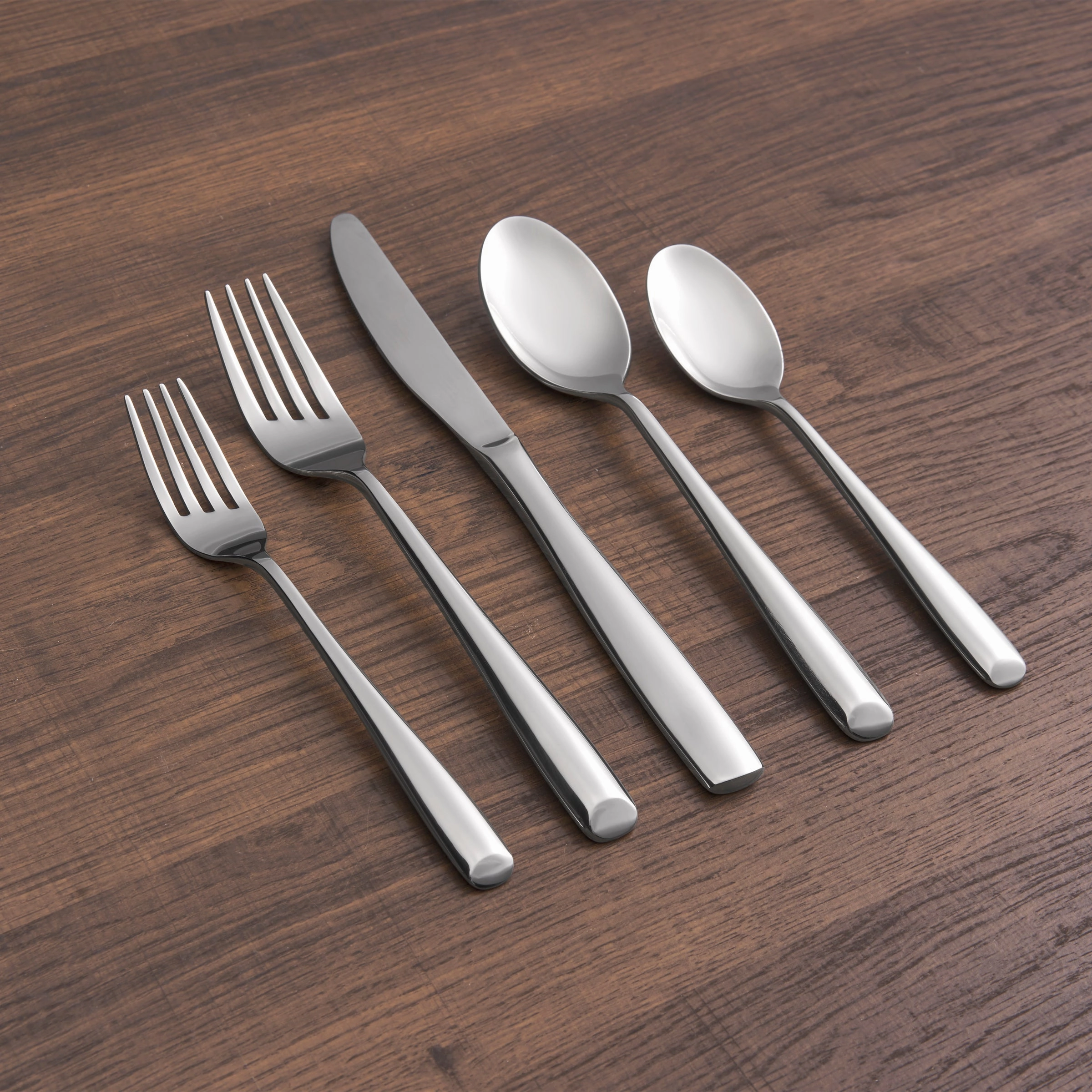 Rachel Mirror 20 Piece Flatware Set