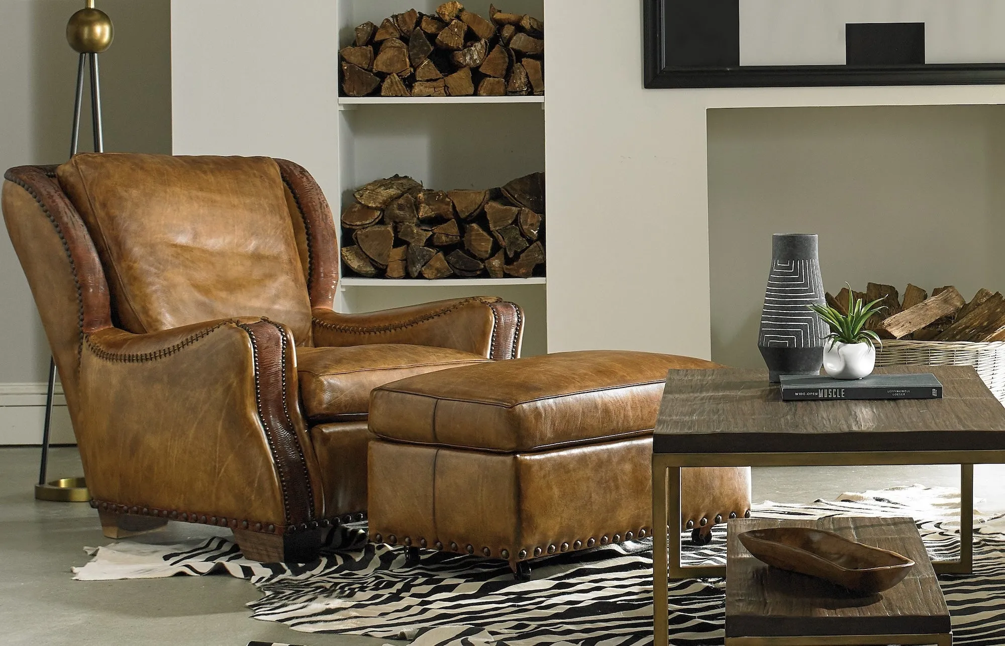 Rambler Western Leather Sofa