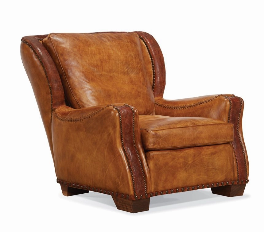 Rambler Leather Lounge Chair & Ottoman
