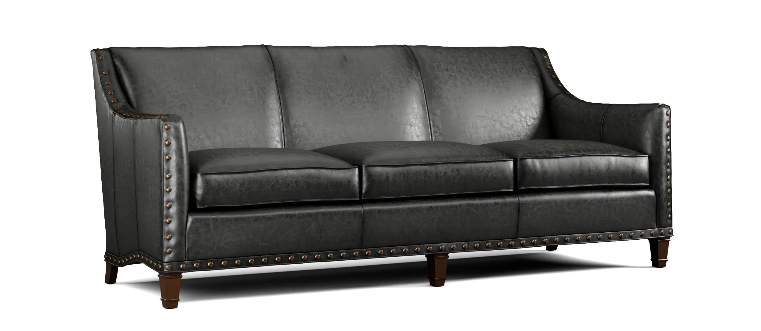 Ramsey Full Grain Leather Sofa