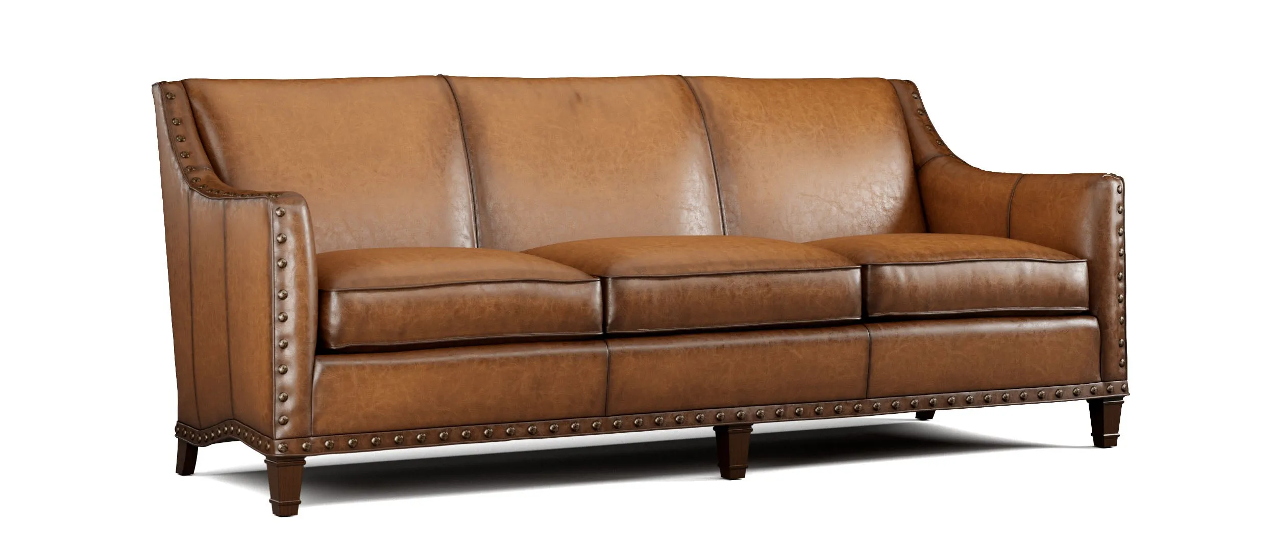 Ramsey Full Grain Leather Sofa