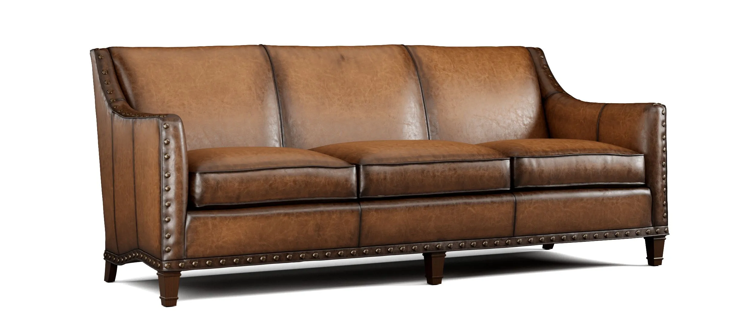Ramsey Full Grain Leather Sofa