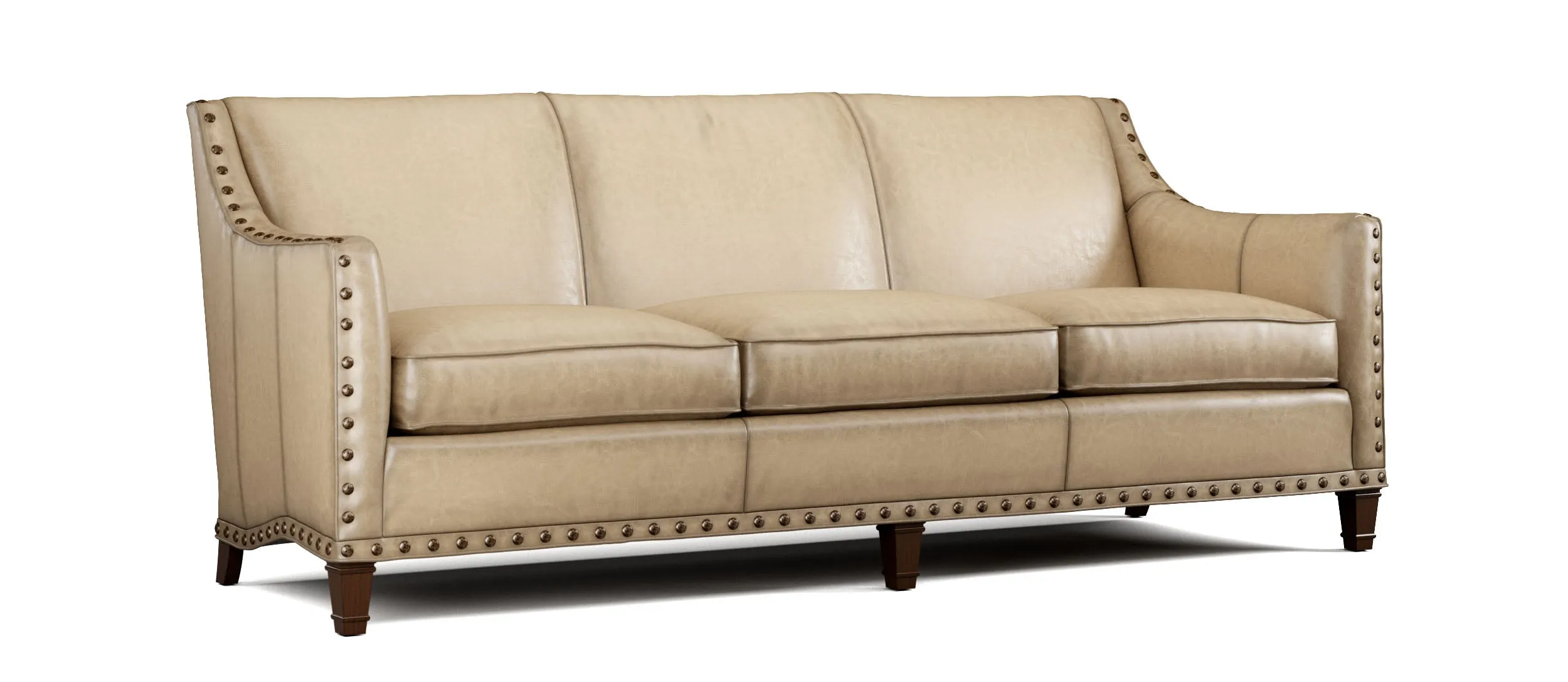 Ramsey Full Grain Leather Sofa