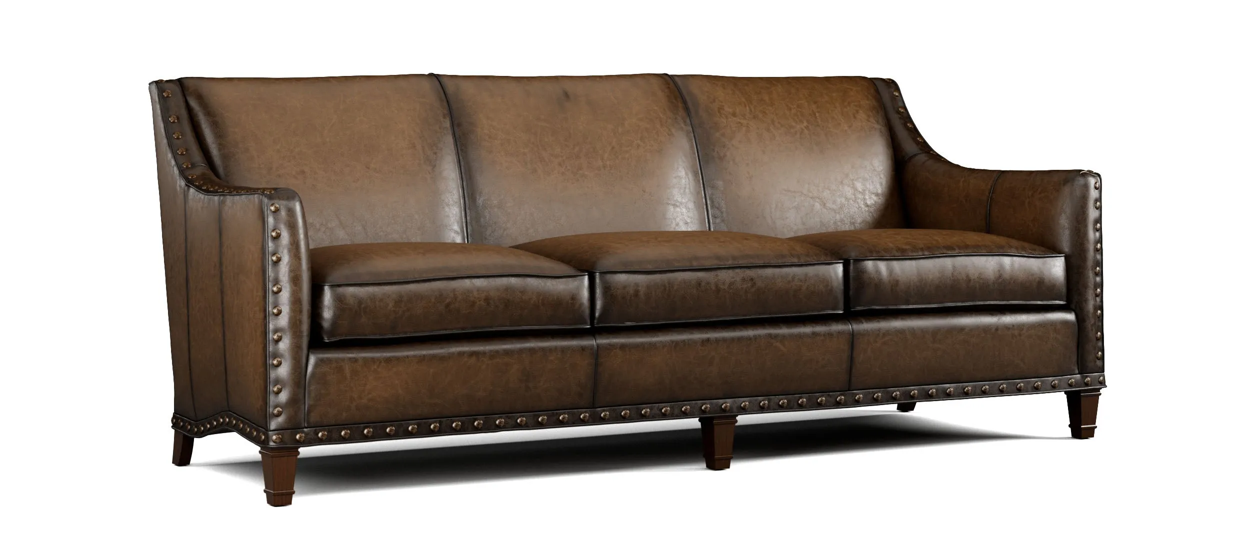 Ramsey Full Grain Leather Sofa
