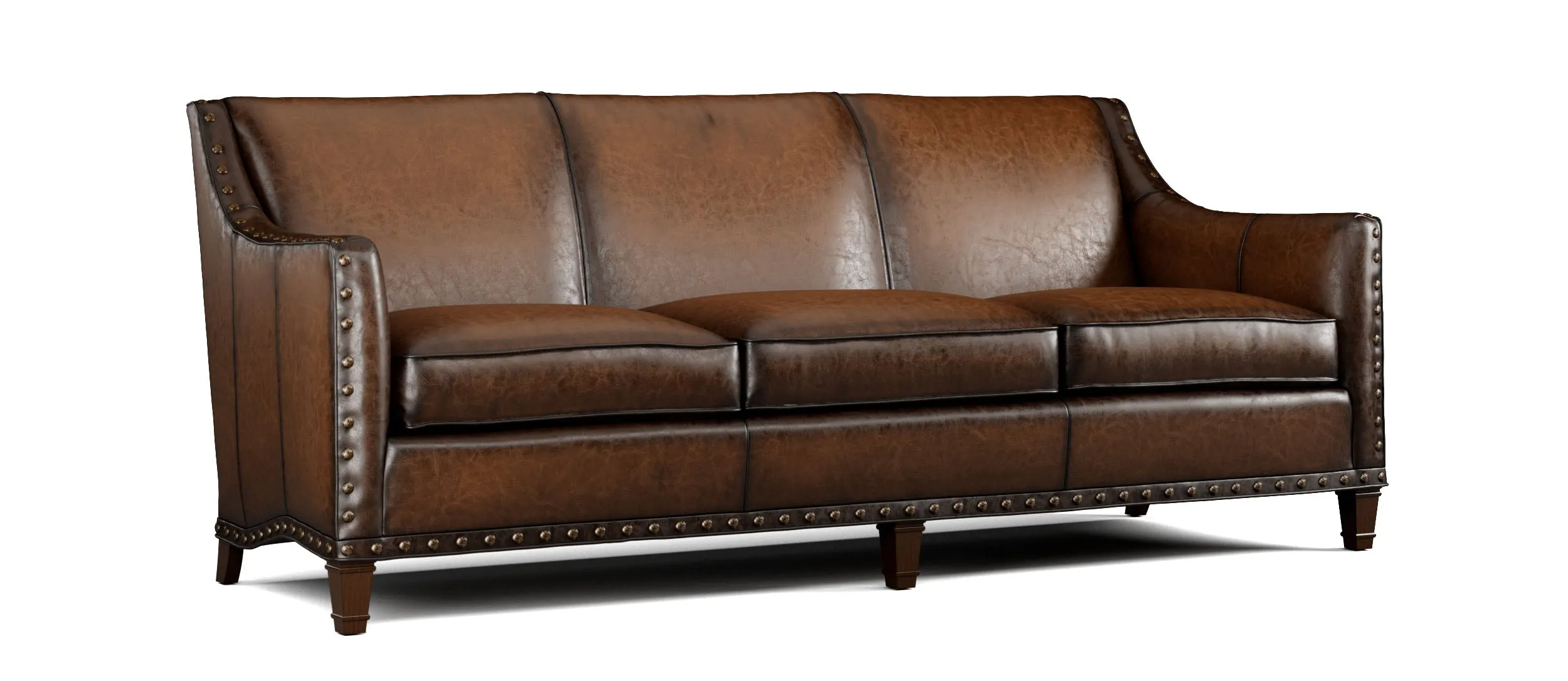 Ramsey Full Grain Leather Sofa