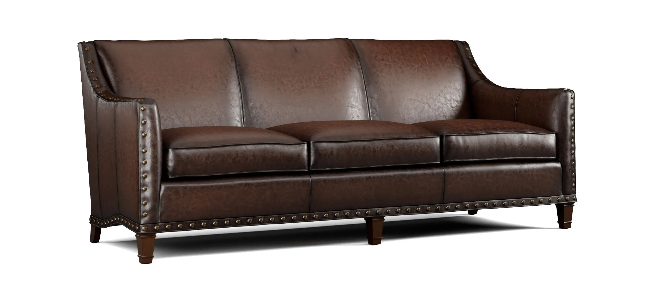 Ramsey Full Grain Leather Sofa