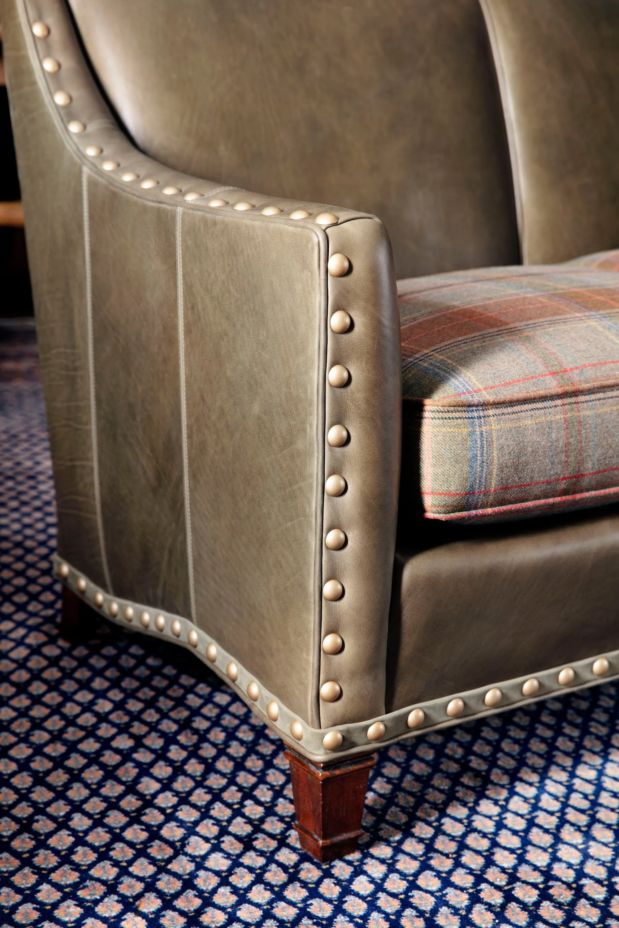 Ramsey Full Grain Leather Sofa