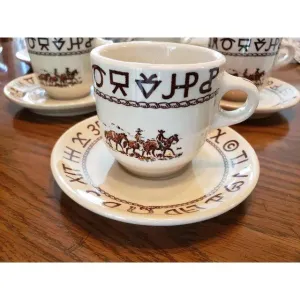 Ranch Brands Western Coffee Cup &/or Saucer toilet seat cover, slow close seat