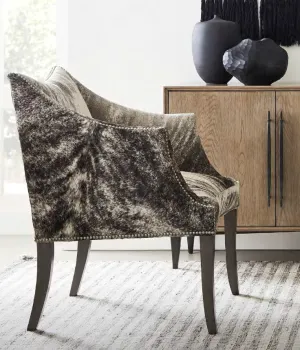 Rancho Brindle Cowhide Accent Chair gaming chair, computer chair