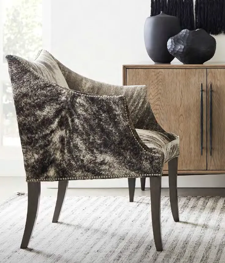 Rancho Brindle Cowhide Accent Chair vanity mirror, wall mirror