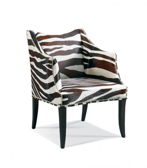 Rancho Brindle Cowhide Accent Chair