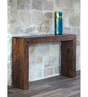 Reclaimed Wood Beam Credenza euro sham, pillow shams
