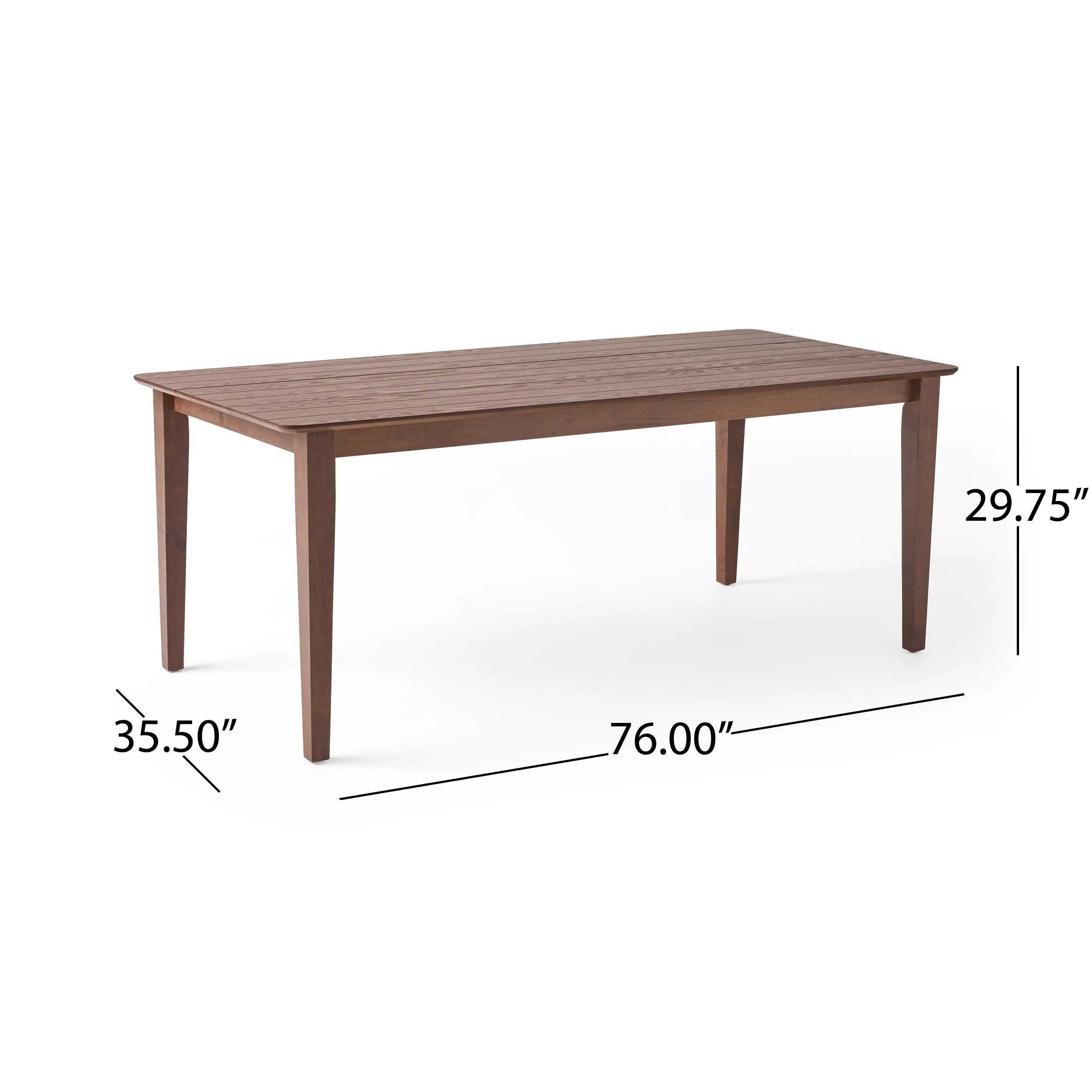 Rectangular 8 Seat Farmhouse Dining Table - NH622903