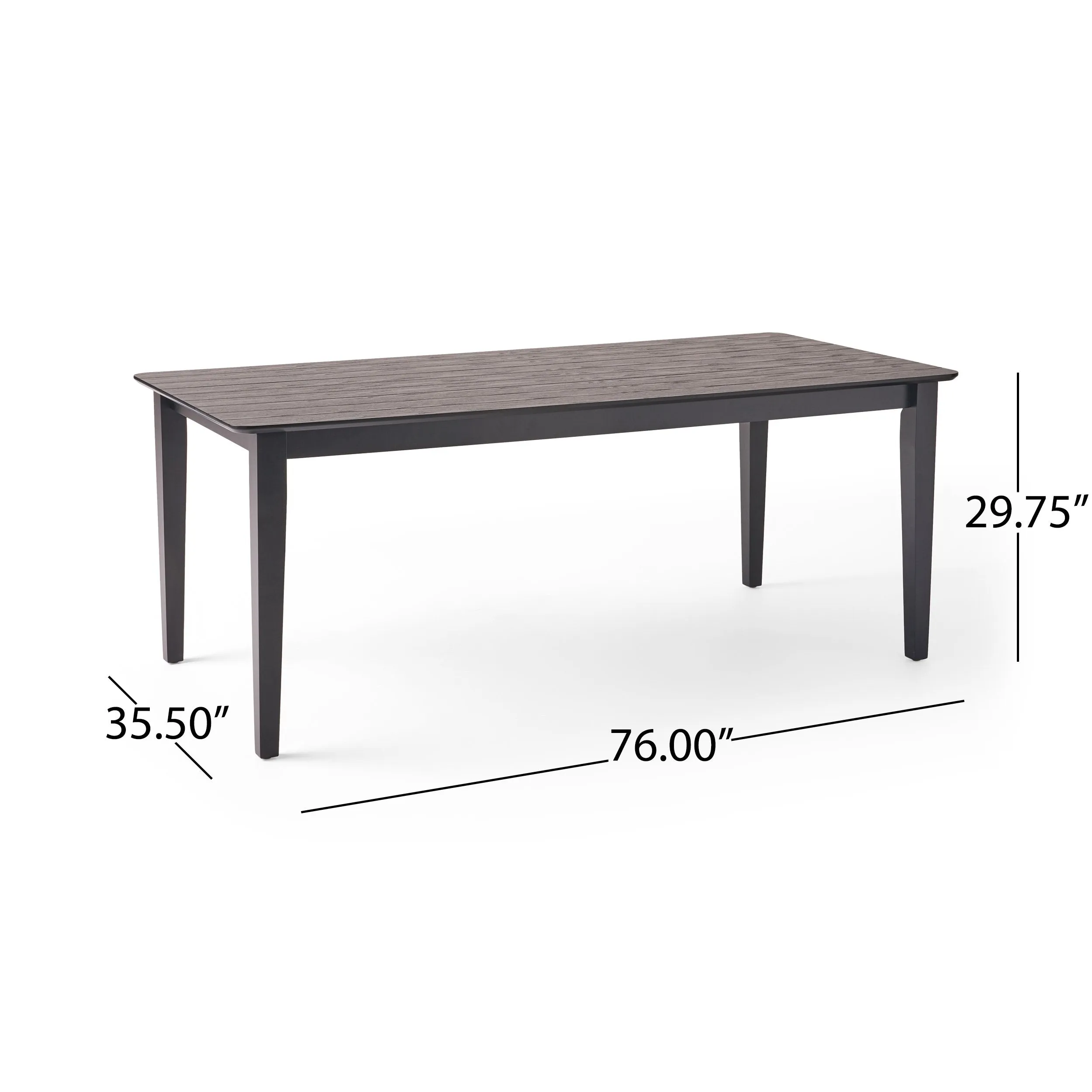Rectangular 8 Seat Farmhouse Dining Table - NH622903