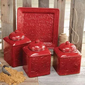 Red Western Kitchen Accessories kitchen utensils, spatula set