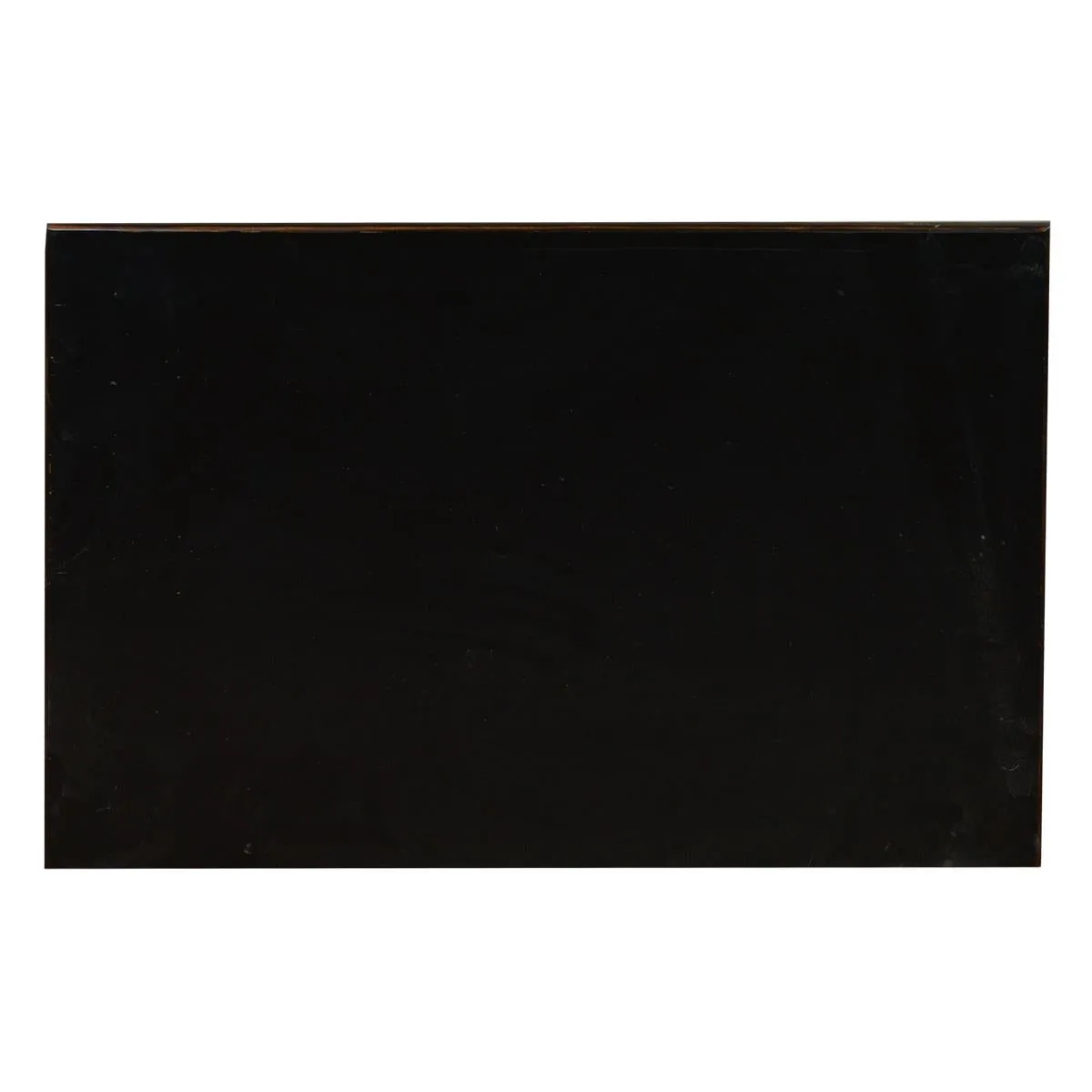 Regal Ebony Black/White Cowhide Chest