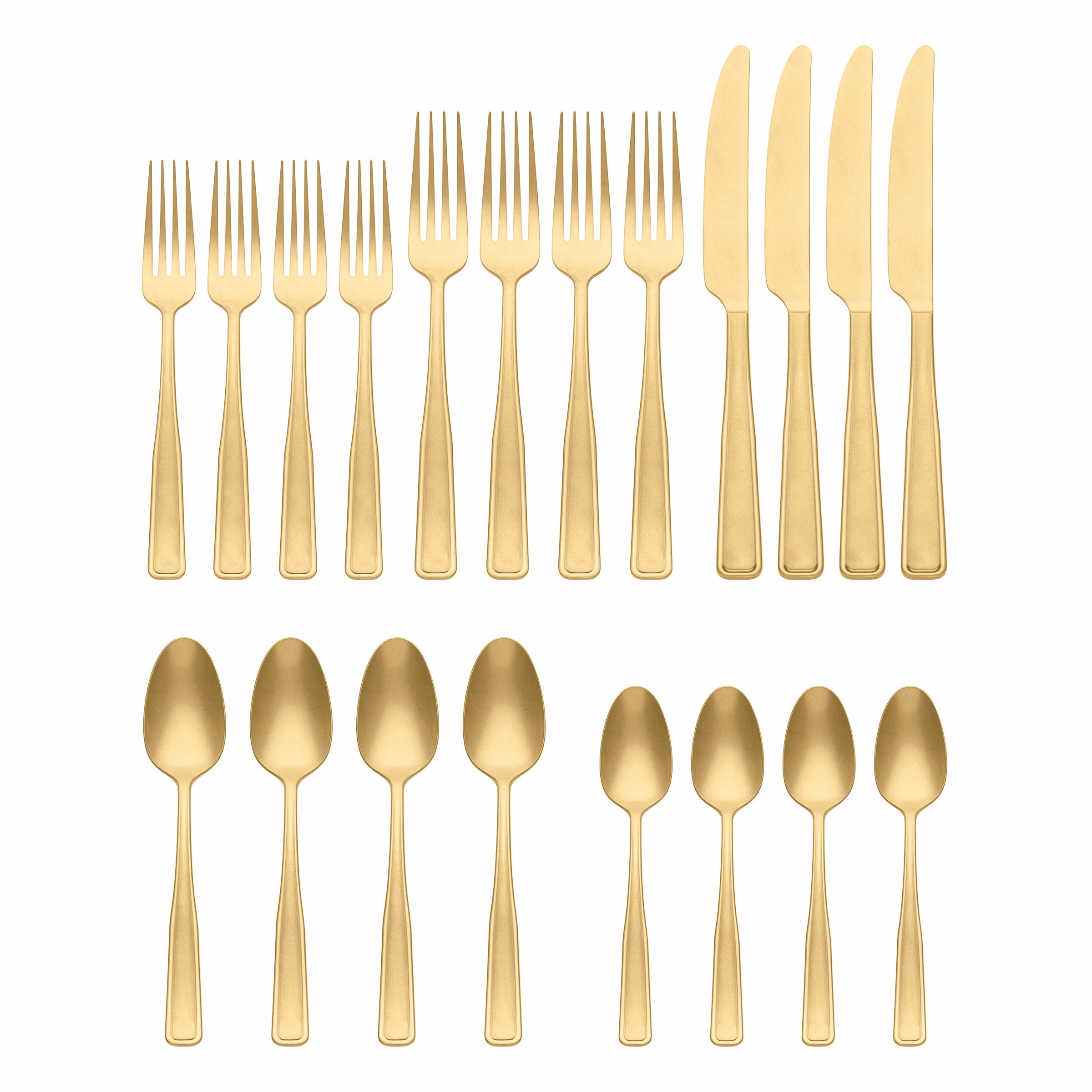 Reid Champagne Vintage 20 Piece Flatware Set