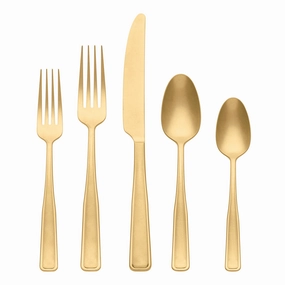 Reid Champagne Vintage 20 Piece Flatware Set