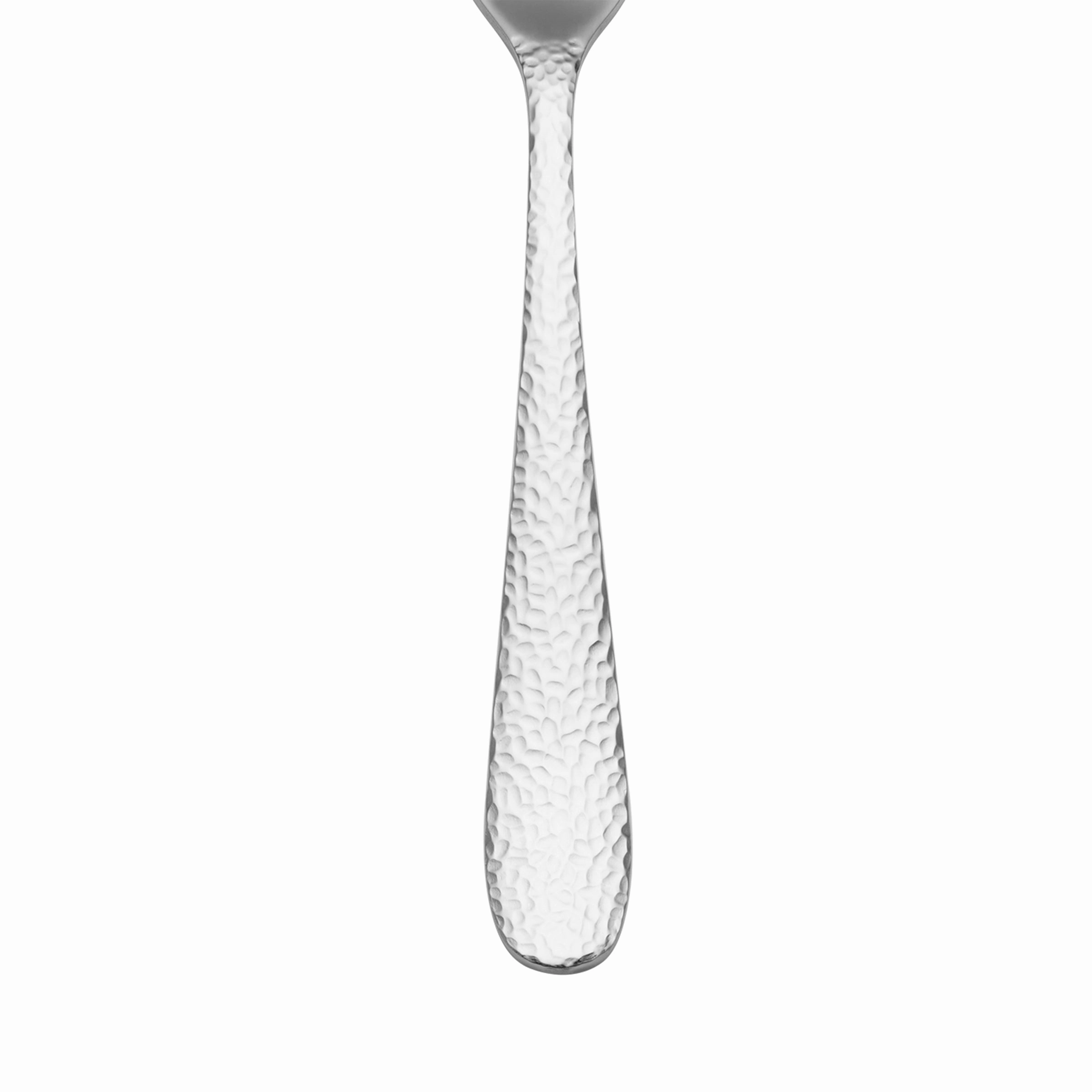 Rendezvous Mirror Hammered 20 Piece Flatware Set