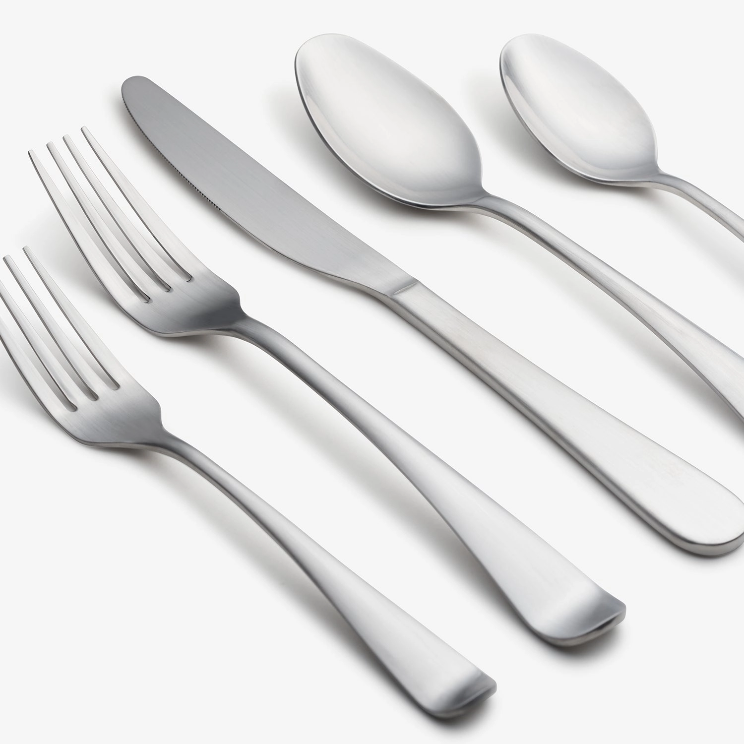 Rhiannon Satin 45 Piece Flatware Set