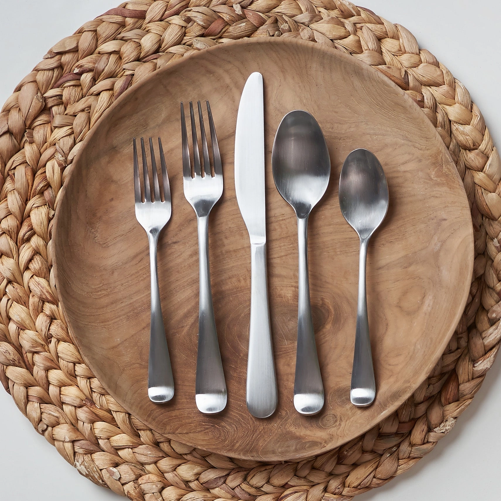 Rhiannon Satin 45 Piece Flatware Set