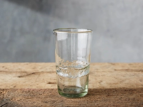 Ribbon Clear Highball Glasses (Set of 4)