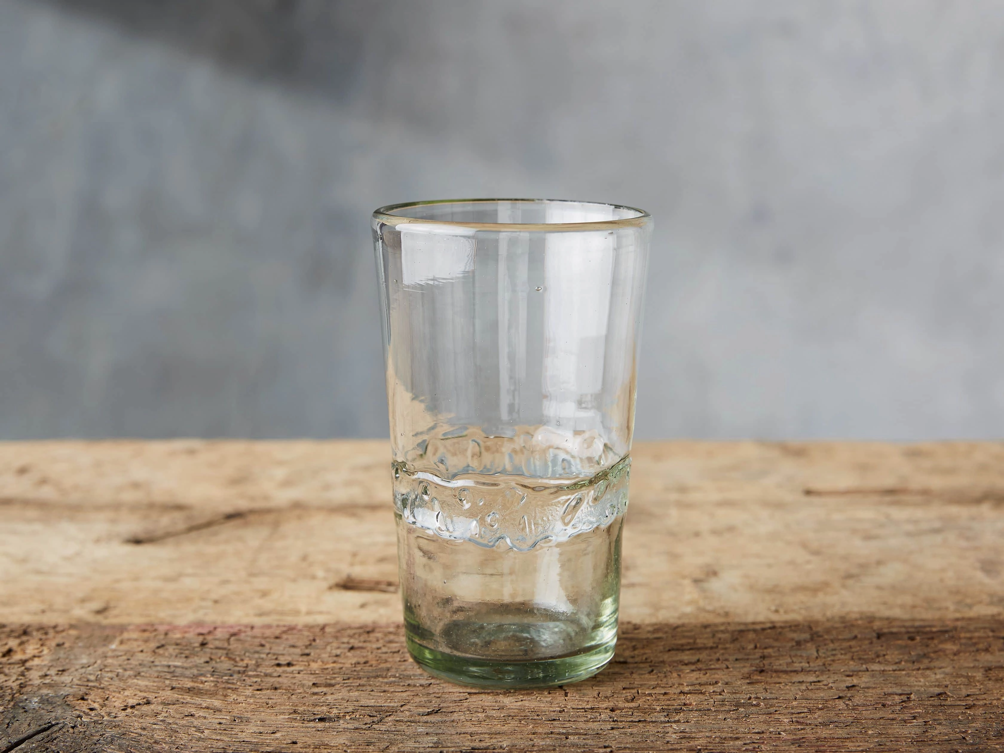 Ribbon Clear Highball Glasses (Set of 4)