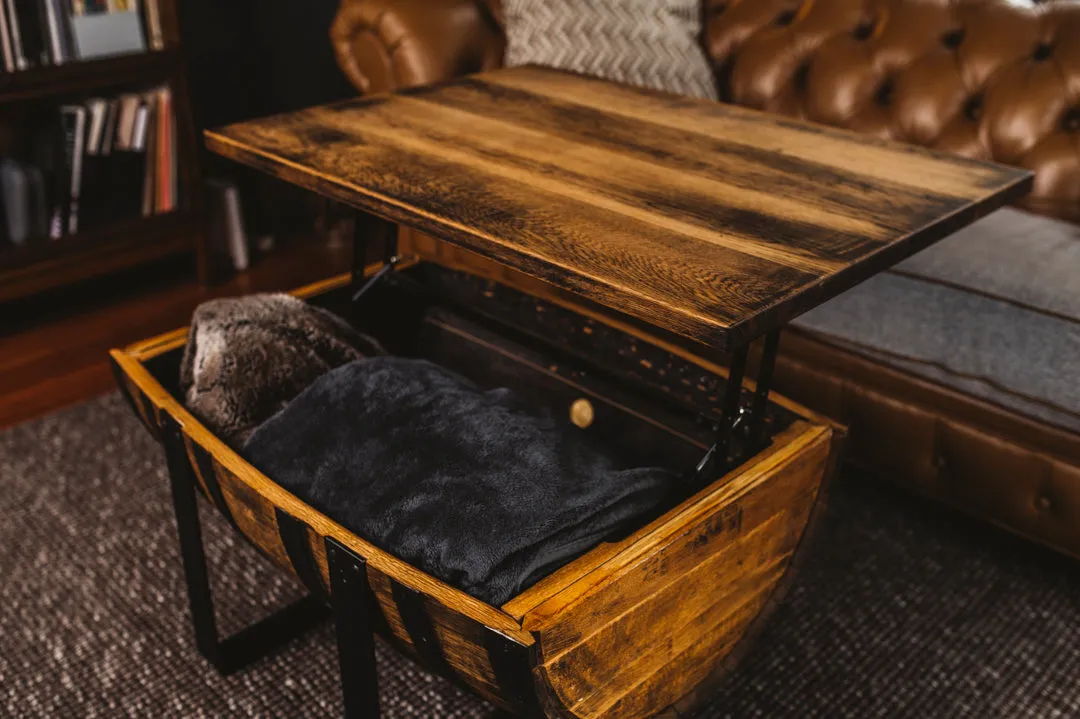 Rickhouse Whiskey Barrel Coffee Table