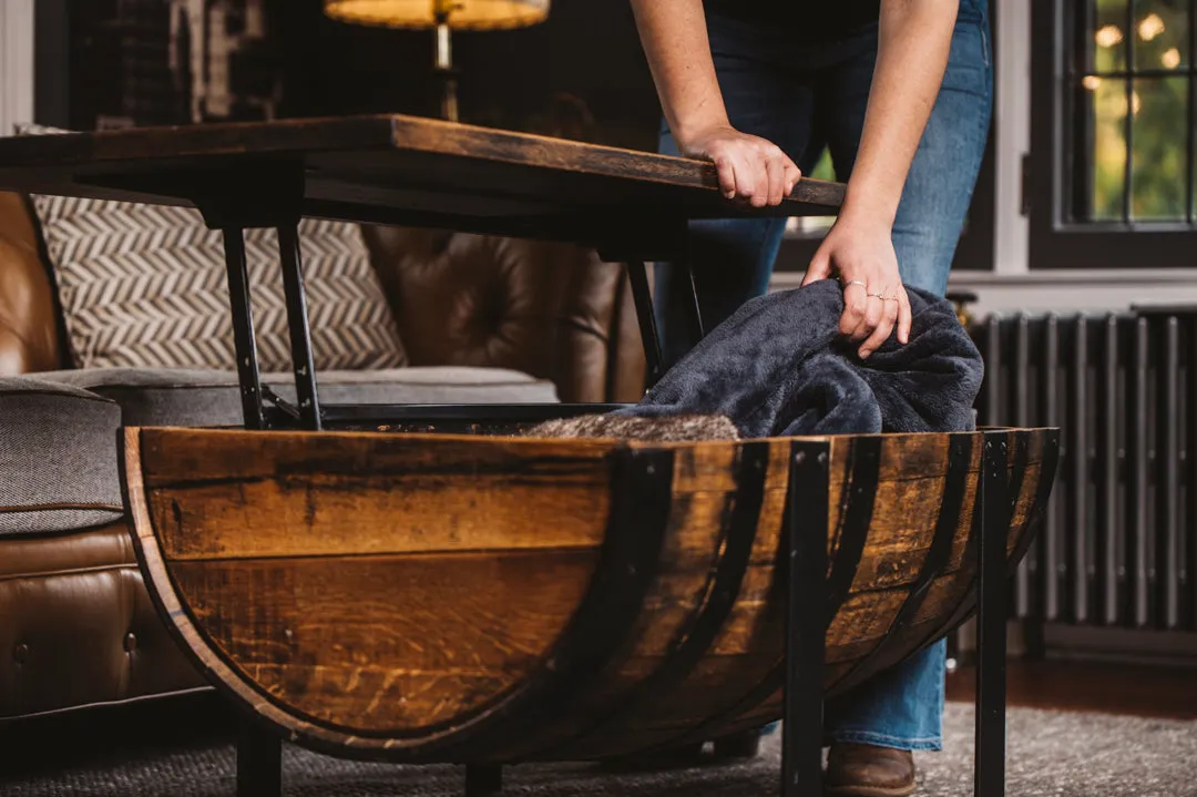 Rickhouse Whiskey Barrel Coffee Table