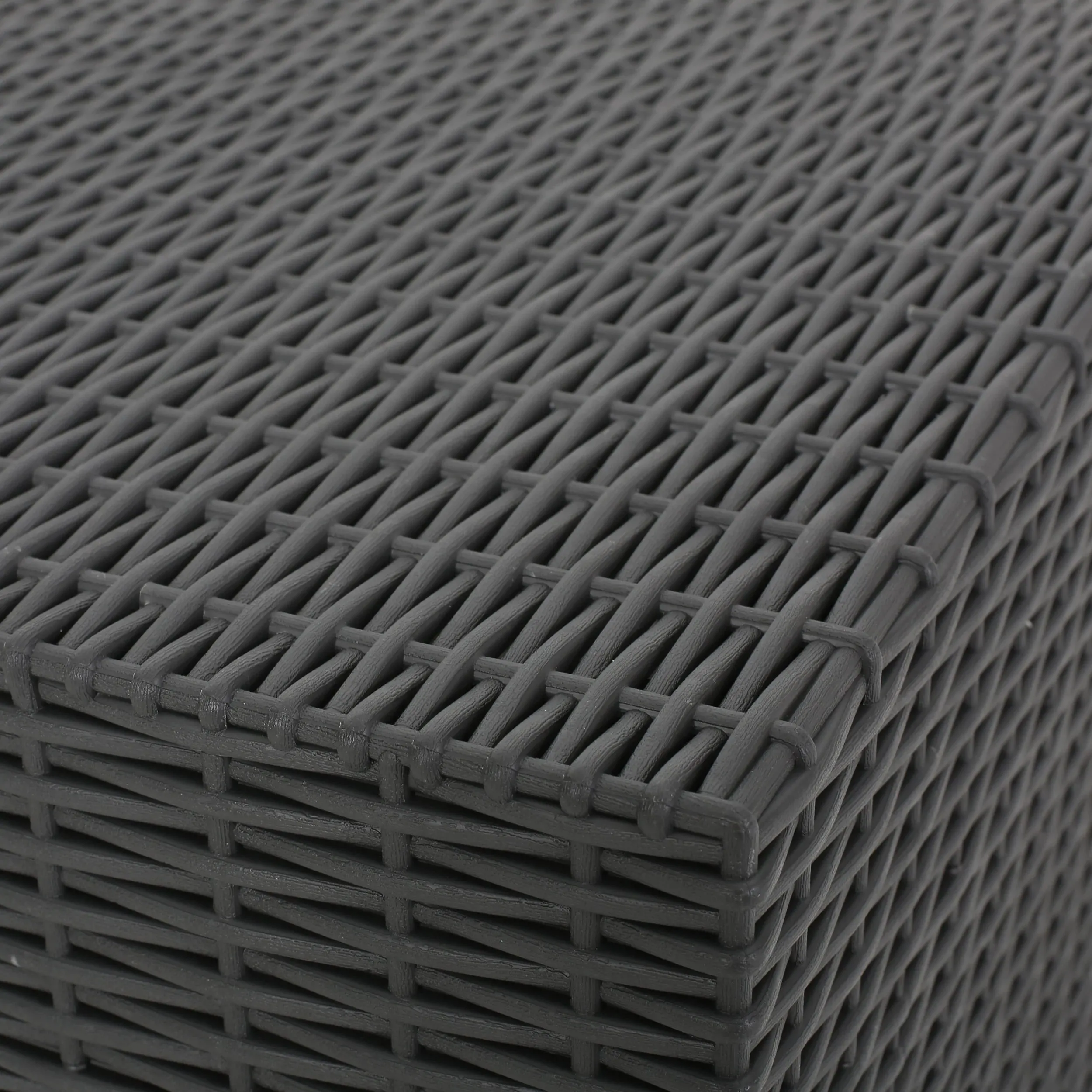 Riley Outdoor Wicker Print Side Table