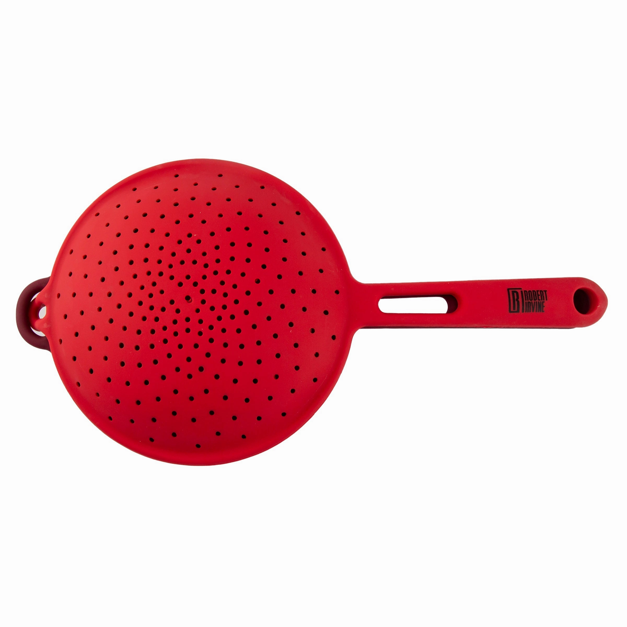 Robert Irvine 2-Piece Silicone Colander Set - Red