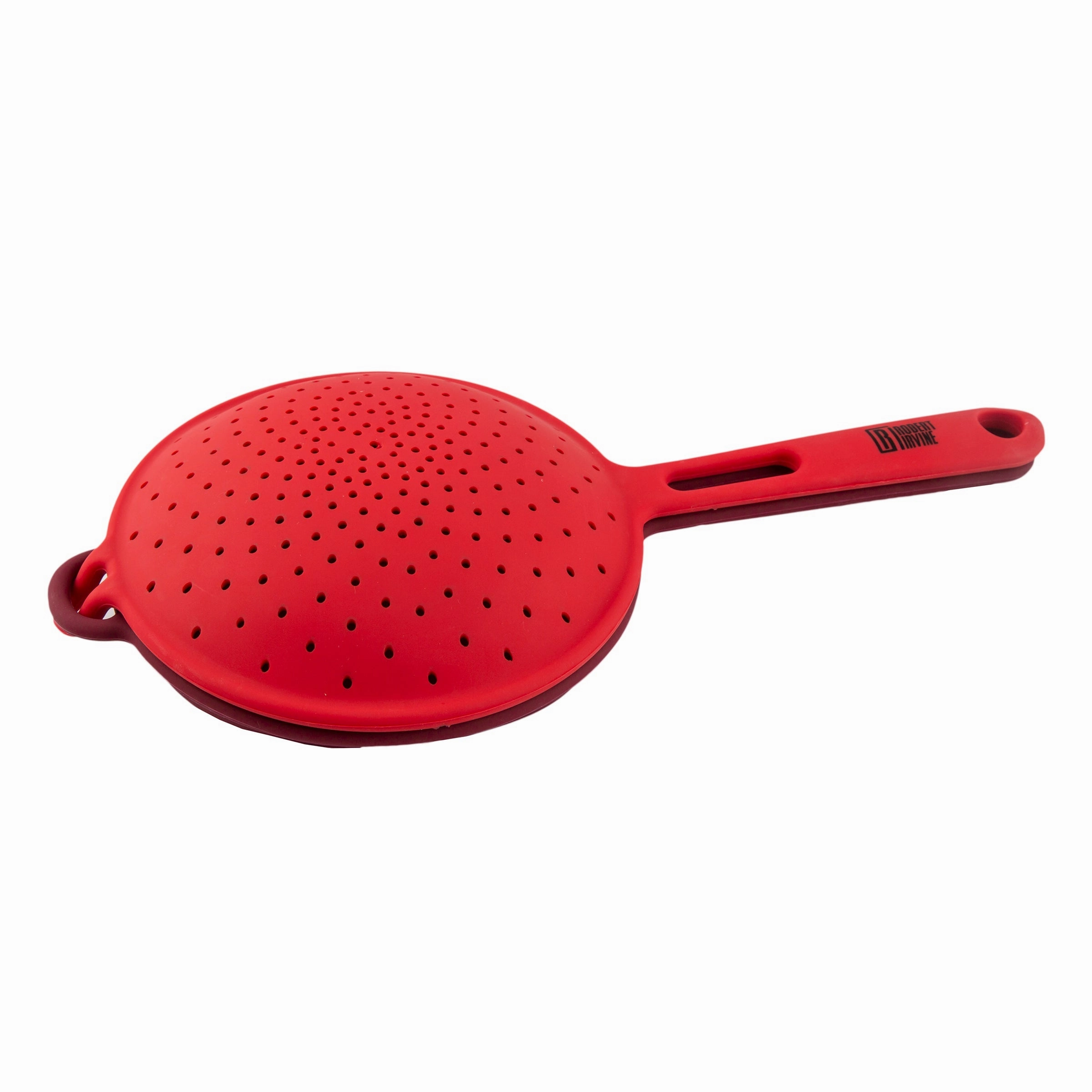 Robert Irvine 2-Piece Silicone Colander Set - Red