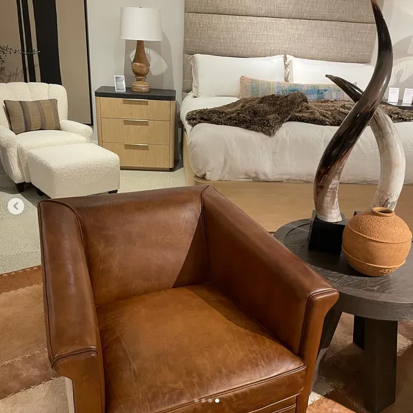 Rockford Leather Club Chair