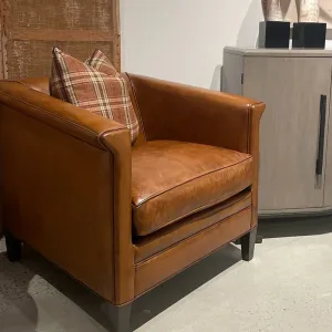 Rockford Leather Club Chair vanity mirror, wall mirror