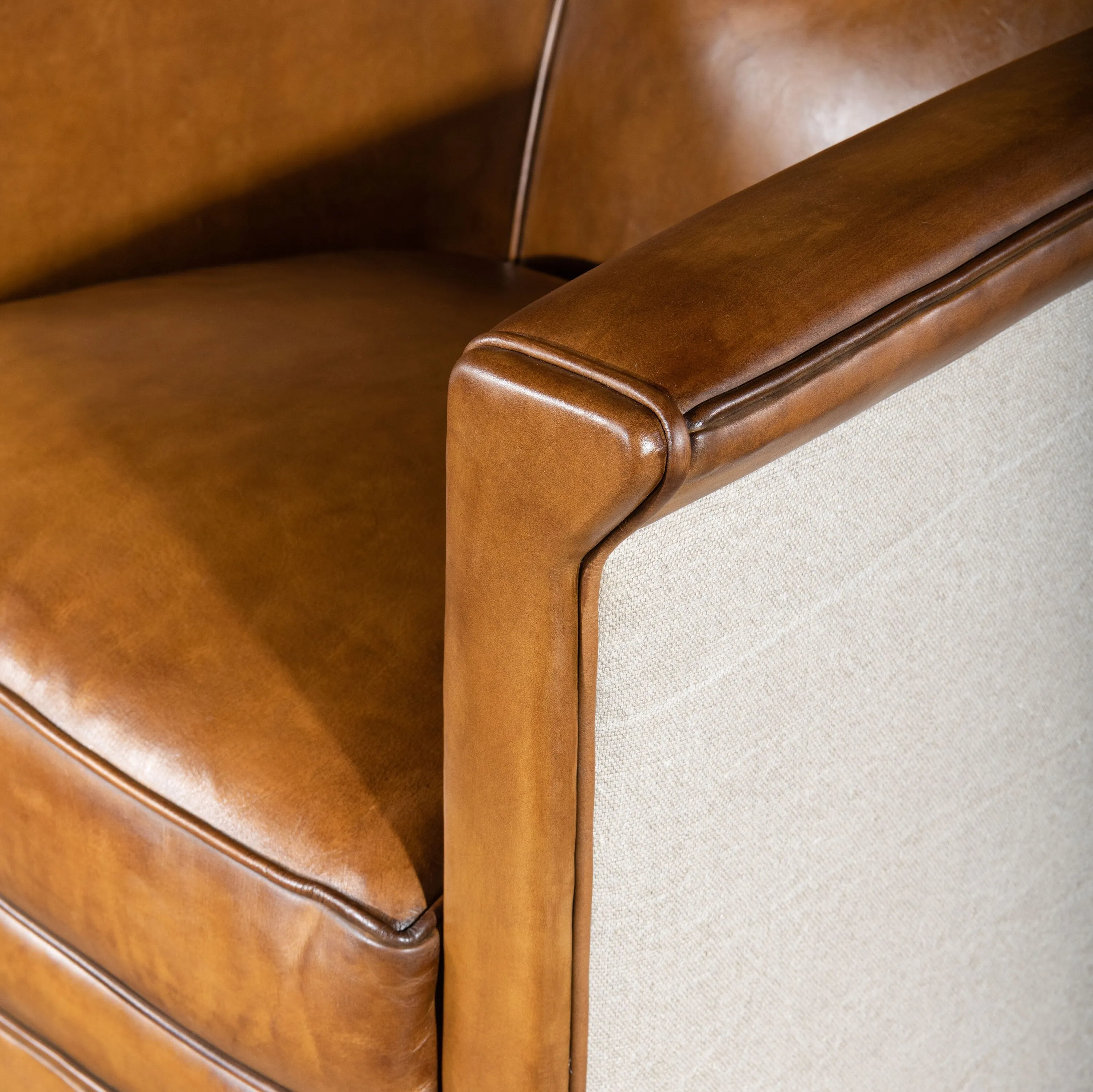 Rockford Leather Club Chair