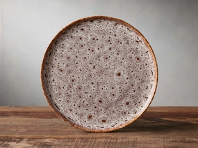 Ronan Dinner Plates in Brown (Set of 4)