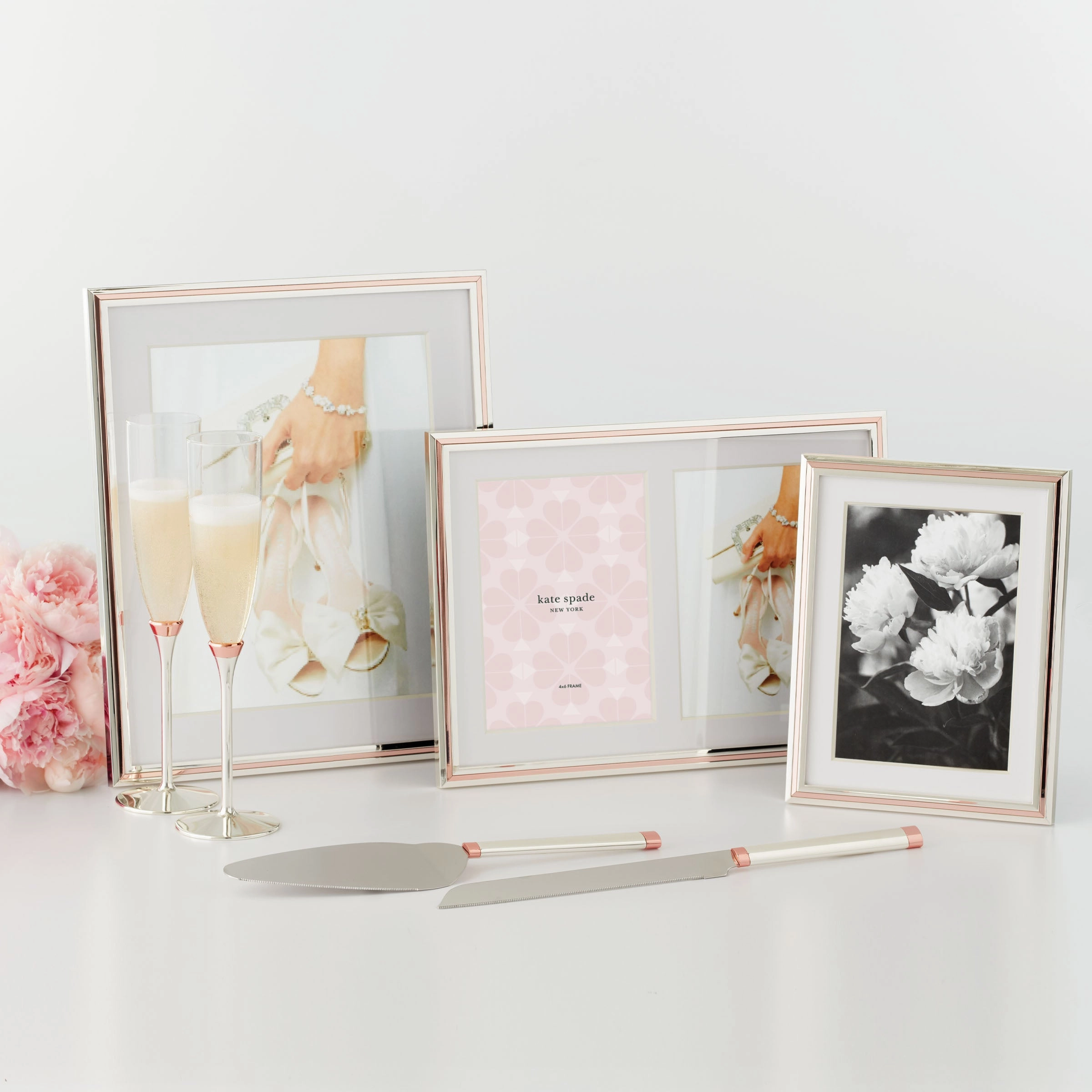 Rosy Glow Double 5" x 7" Frame
