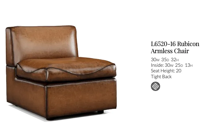 Rubicon Leather Sectional Sofa