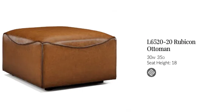 Rubicon Leather Sectional Sofa