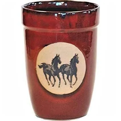 Running Horses Utensil Crocks Red kitchen utensils, spatula set
