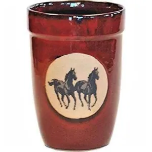 Running Horses Utensil Crocks Red kitchen utensils, spatula set