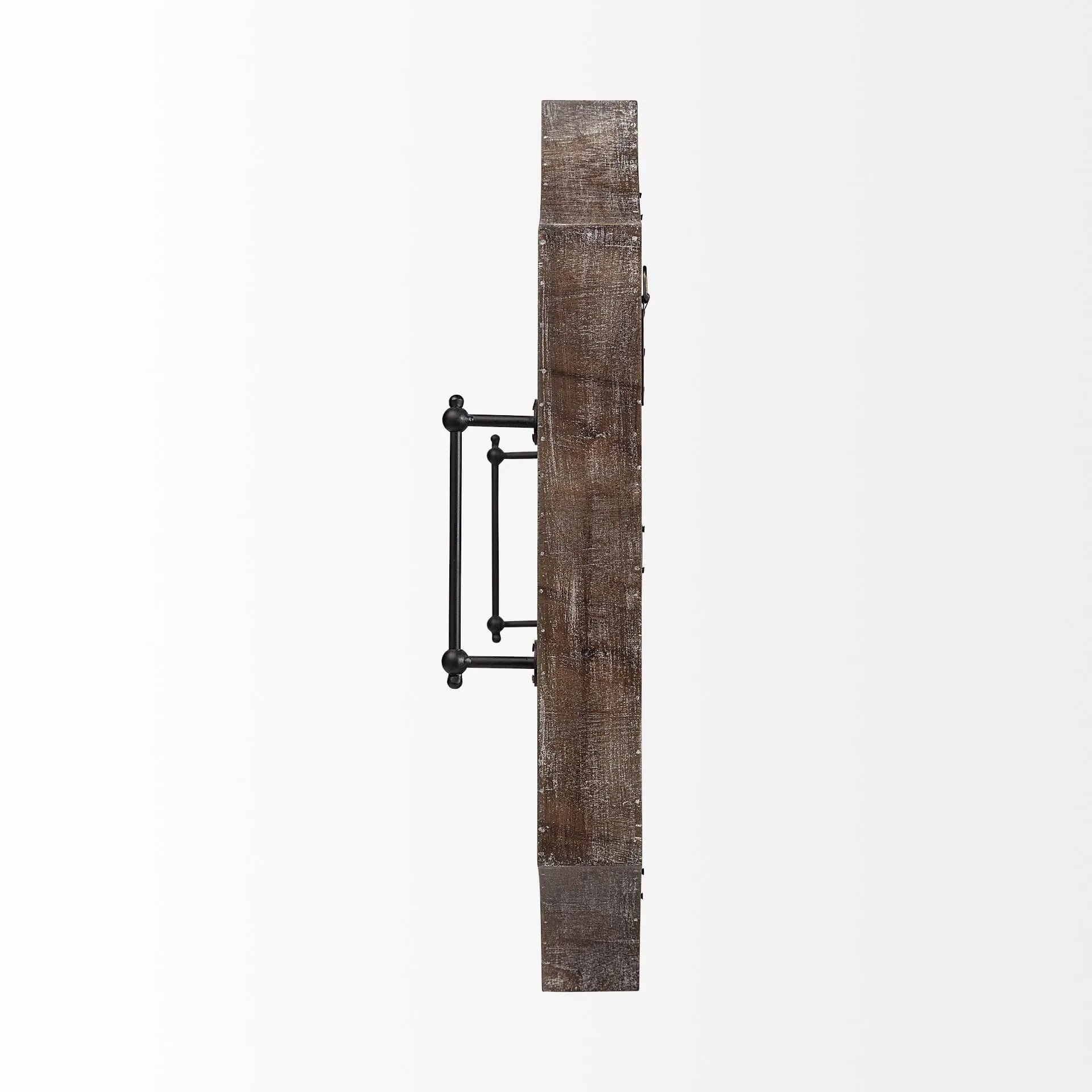 Rustic Antique Wash Wall Mirror