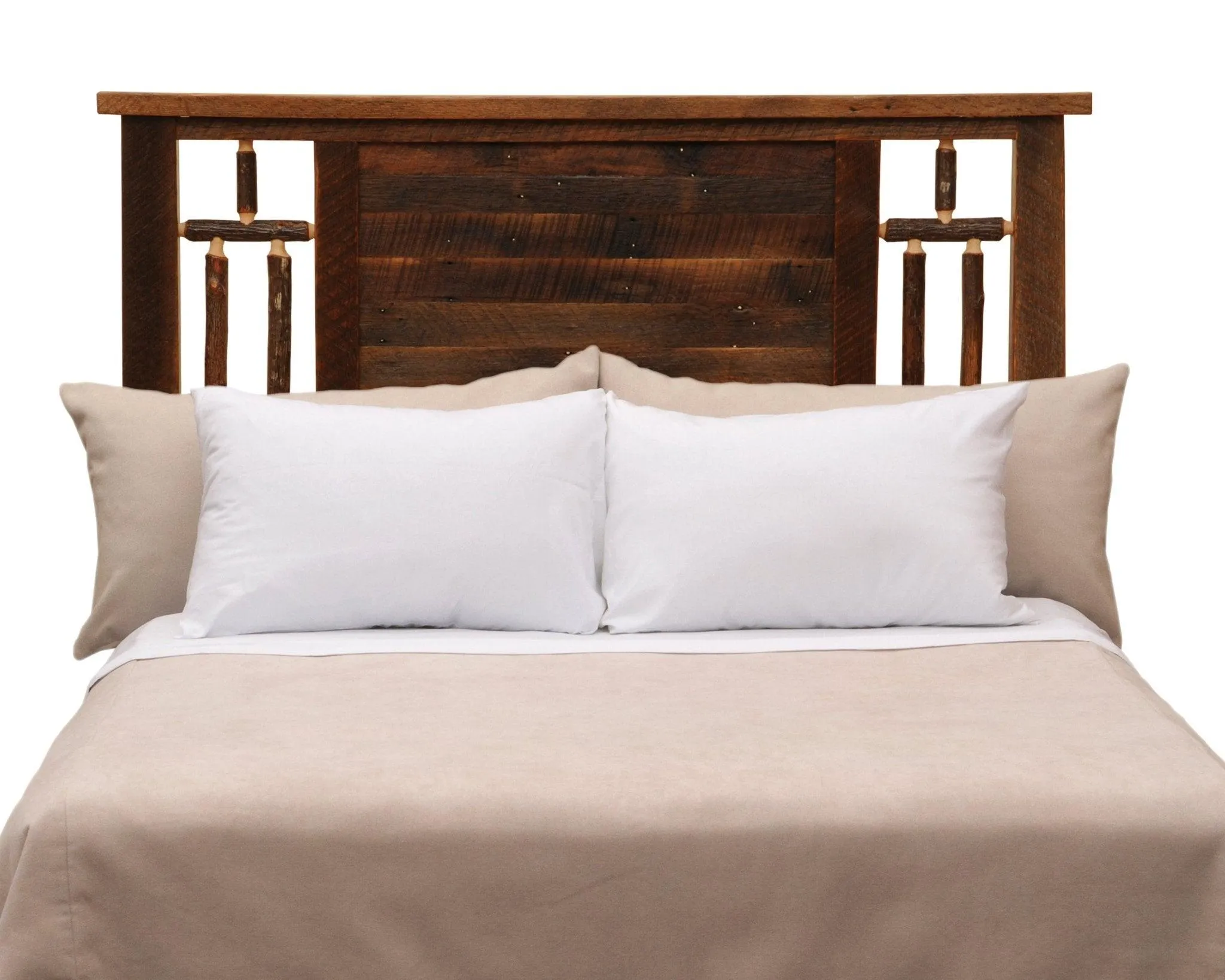 Rustic Appalachian Barnwood Bed